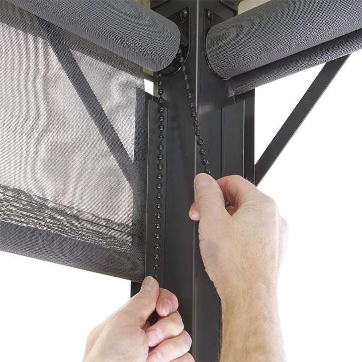 Actual product image Leco Solar Pavilion Lina (300 cm, 300 cm)