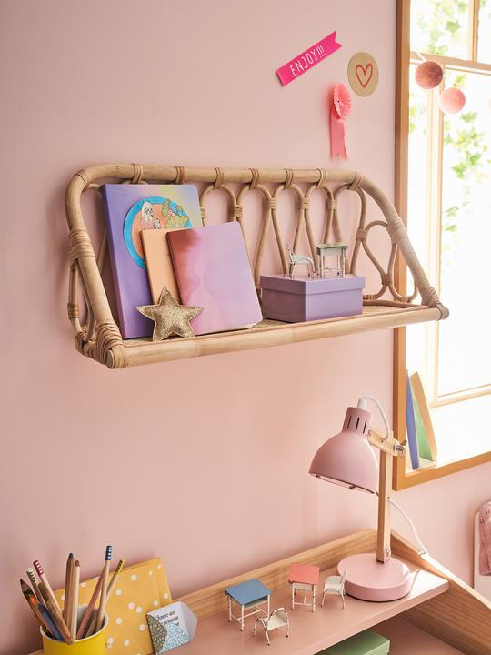 Produktbild Vertbaudet Kinderzimmer Wandregal aus Rattan