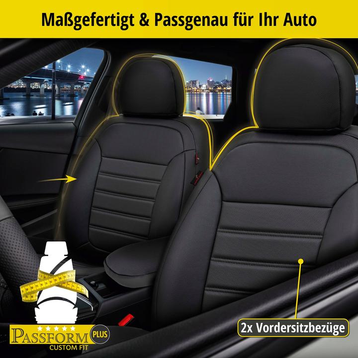 Actual product image Walser Seat cover for VW Tiguan (5N) 09/2007-07/2018, 2 single seat covers