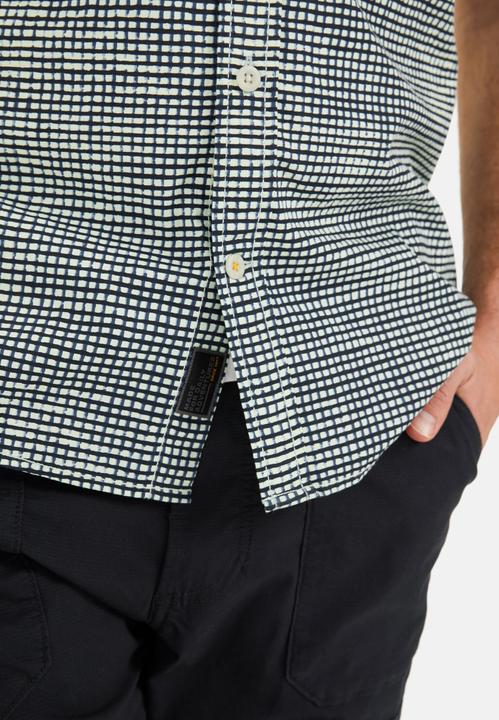 Produktbild Camel Active Kariertes Kurzarmhemd aus Baumwolle (XXL)