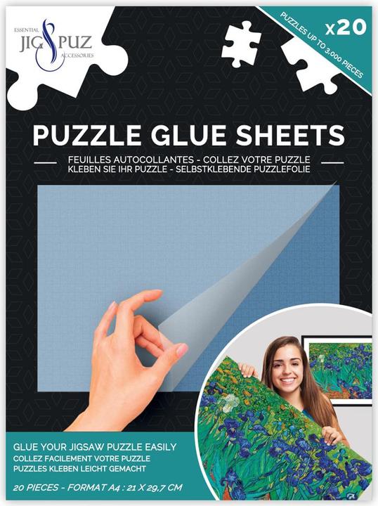 Actual product image Harrows Puzzle Glue Sheets for 3000 Pieces (3000 pieces)