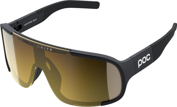 Produktbild Poc Aspire Mid Sportbrille (Schwarz, Gold)