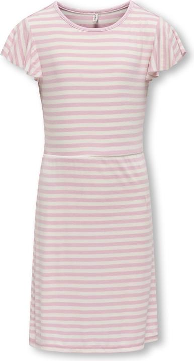 Produktbild Only Normal geschnitten V-Ausschnitt Junior Fledermaus-Ärmel Kurzes Kleid Kleid (158)