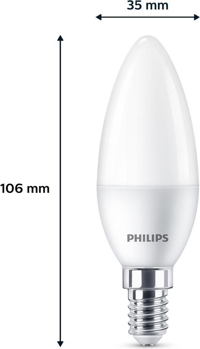 Actual product image Philips Led lamp (E14, 2.80 W, 250 lm, 3 x, F)