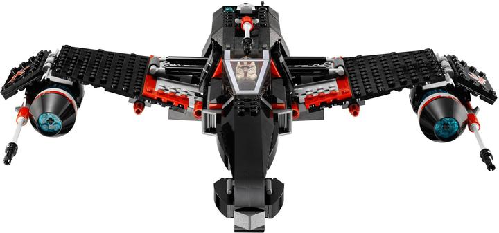 Actual product image LEGO Star Wars JEK 14 s Stealth Starfighter (75018, LEGO Star Wars)
