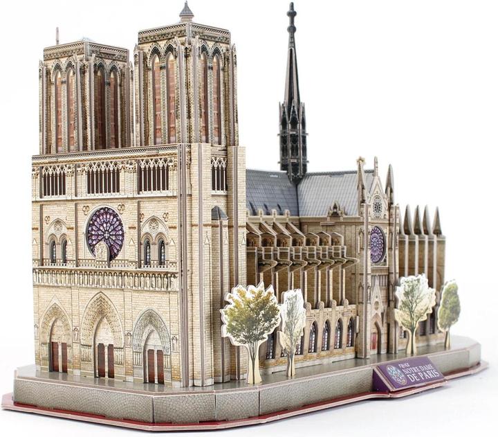 Produktbild Cubicfun 3D Puzzle Notre-Dame de Paris 128 Teile (128 Teile)