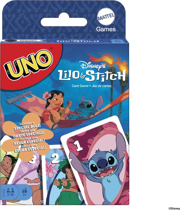 Image du produit Mattel Games UNO Lilo & Stich (Allemand)