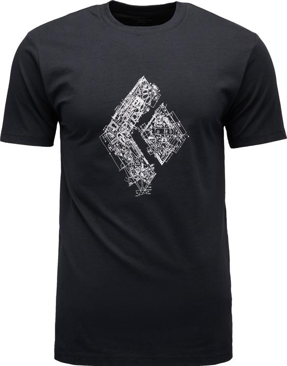 Black Diamond Engineered Diamond SS Tee - T-Shirt - Herren