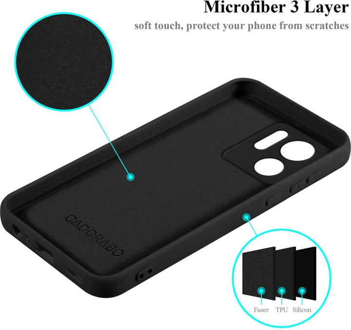 Immagine prodotto Cadorabo Custodia per Motorola Edge 40 in TPU con design in silicone a protezione dei liquidi (Motorola Edge 40)