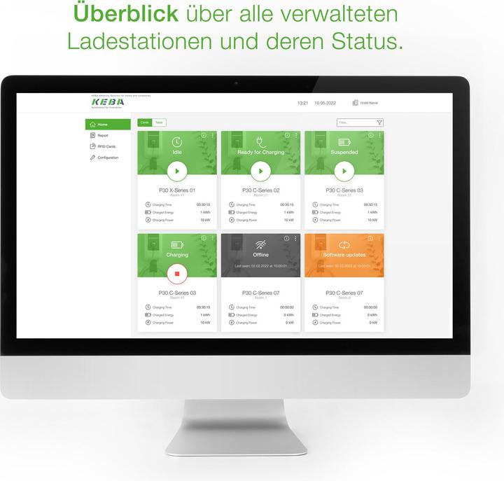 Produktbild Keba E-Mobility Hotel Solution