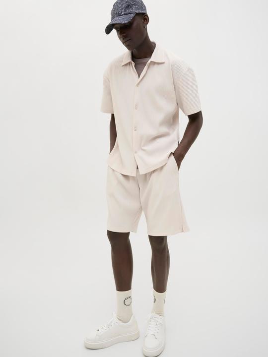 Produktbild Jack & Jones Jpstkarl Interlude Plisse Shorts Mid (S)