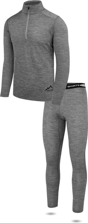 Image du produit Normani T-shirt et pantalon à manches longues en mérinos pour hommes Canberra/Sydney (5XL)