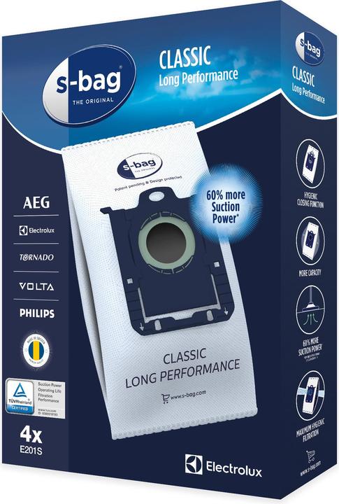 Image du produit Electrolux S-Bag Classic E201S (4 x)