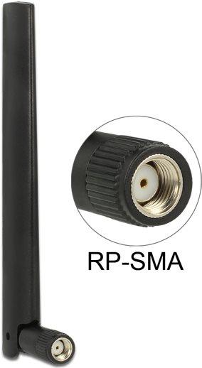 Immagine prodotto Delock Antenna LTE/GSM/UMTS/WLAN 2.4 GHz/Bluetooth/ZigBee/802.11 b/g/n (WiFi, GSM)