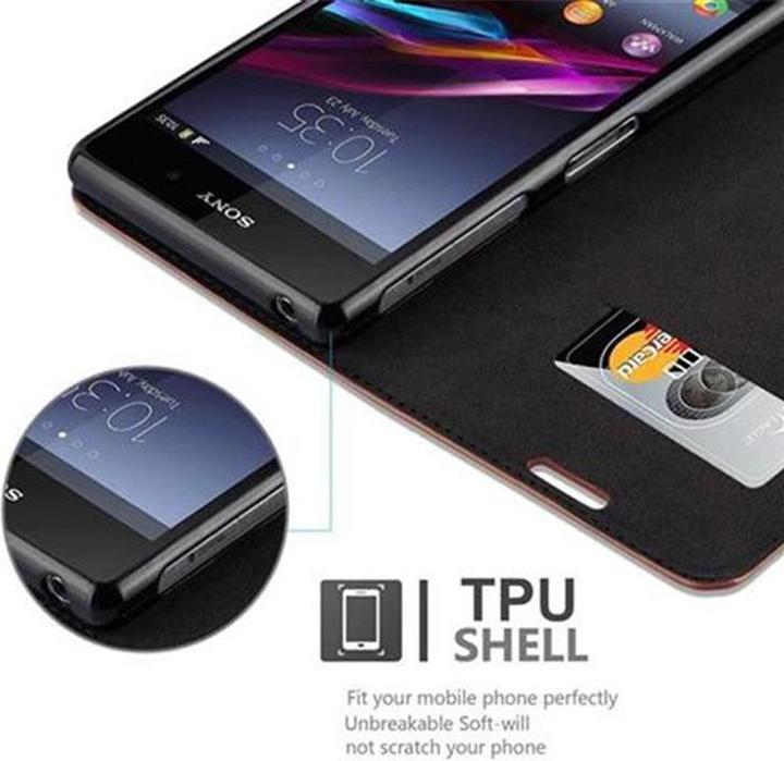 Produktbild Cadorabo Book Invisible Magnet Cover (Sony Xperia Z1)