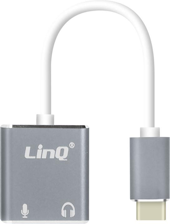 Image du produit LinQ Adaptateur USB-C / micro + jack 3,5 mm (USB Type C, Jack 3.5mm)