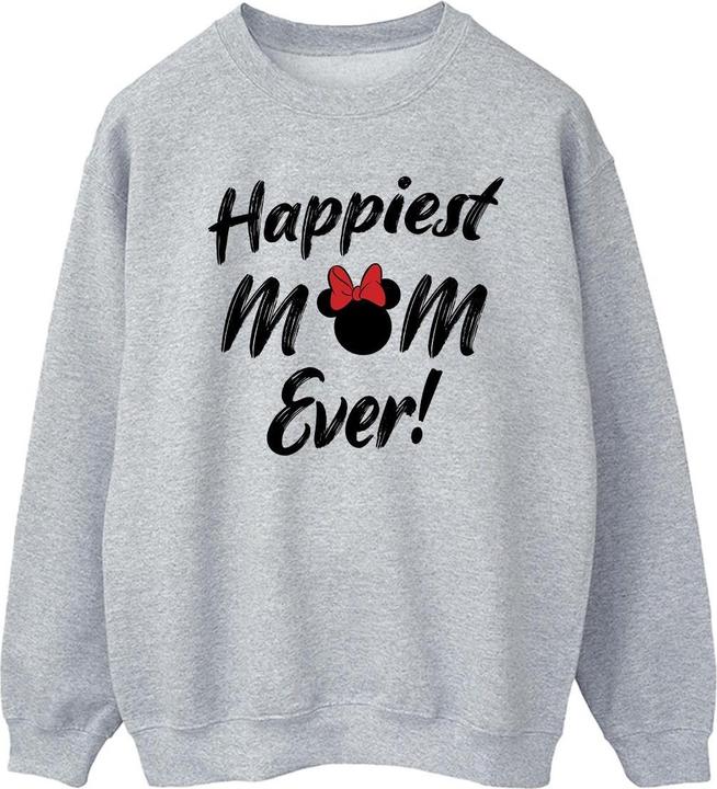 Disney Minnie Mouse Happiest Mom Ever Sweatshirt (XXL)