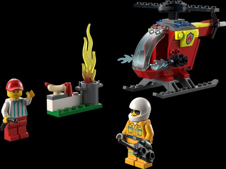 Image du produit LEGO Hélicoptère des pompiers (60318, LEGO City)