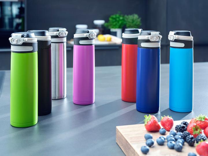 Produktbild Leifheit Borraccia Flip Acciaio Rossa 600ml (0.60 l)