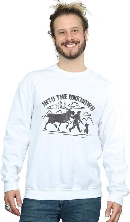 Actual product image Disney Mens Frozen 2 Into The Unknown Sweatshirt (S)
