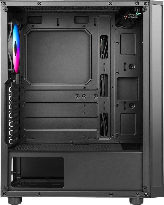 Actual product image Azza Go Midi ATX Spectra 280B tempered Glass ARGB (ATX, Mini-ITX, mATX)