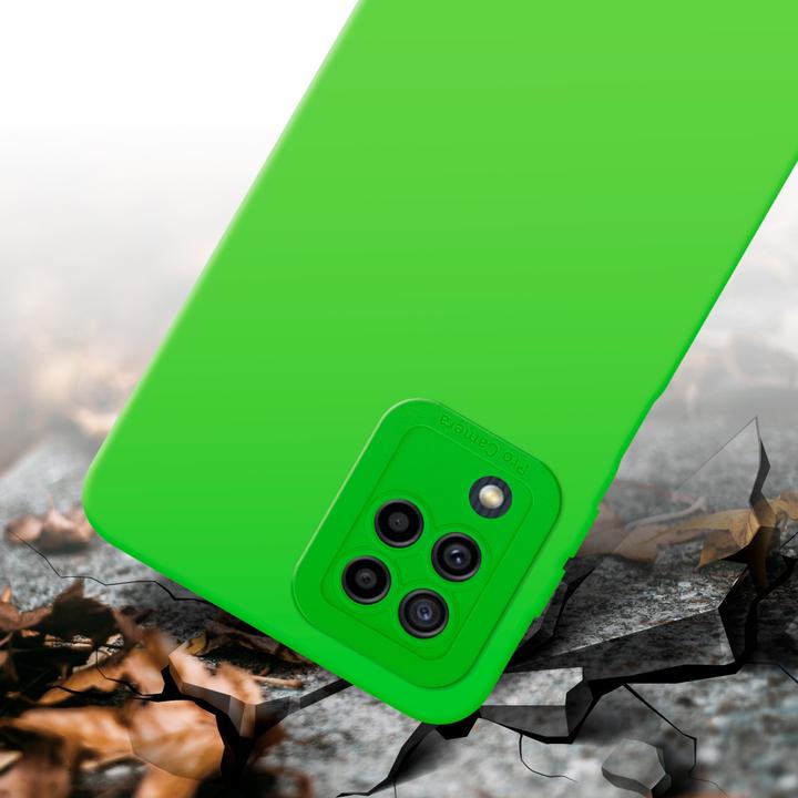 Productafbeelding Cadorabo Hoesje voor Samsung Galaxy M22 / M32 4G in TPU Fluid LM162 Style (Samsung Galaxy M22, Samsung Galaxy A32)