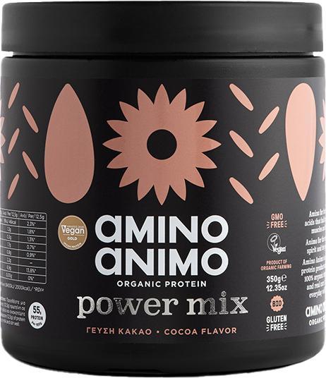 Image du produit Amino Animo Vegan Protein Power Mix (Cacao, 1 pcs, 350 g)