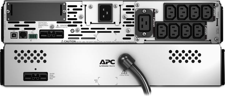 Actual product image APC SMX2200RMHV2U Smart-UPS X 2200VA/1980W, Rack/Tower LCD 200-240V (2200 VA, 1980 W, Line-interactive UPS)