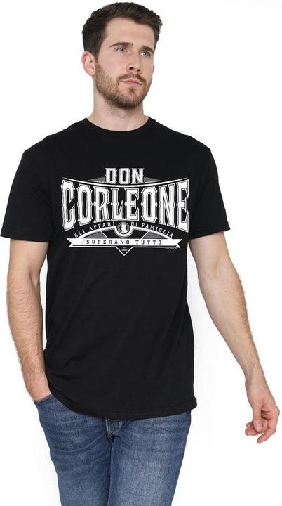 Actual product image The Godfather Mens Don Vito Corleone Text T-Shirt (3XL)