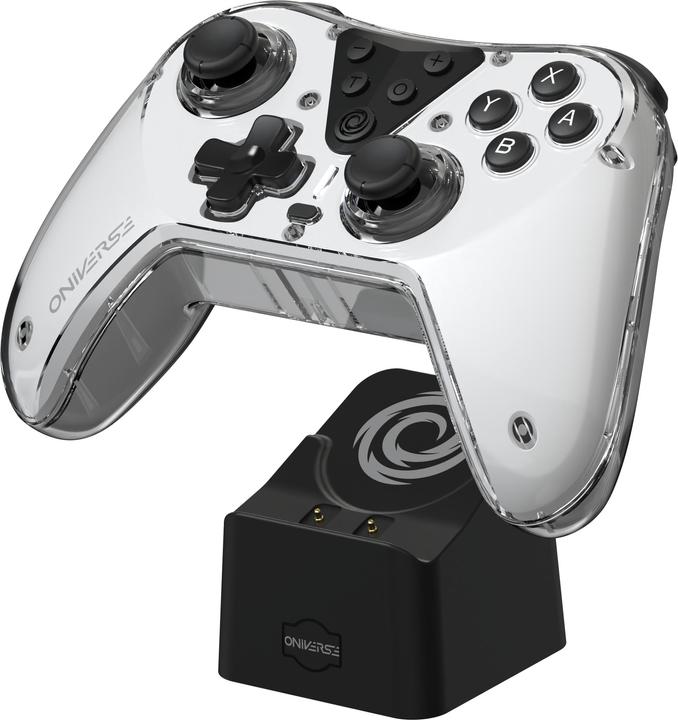 Actual product image Oniverse Nintendo Switch Astralite Controller Wireless Smoked White incl. Charging Station (Switch)