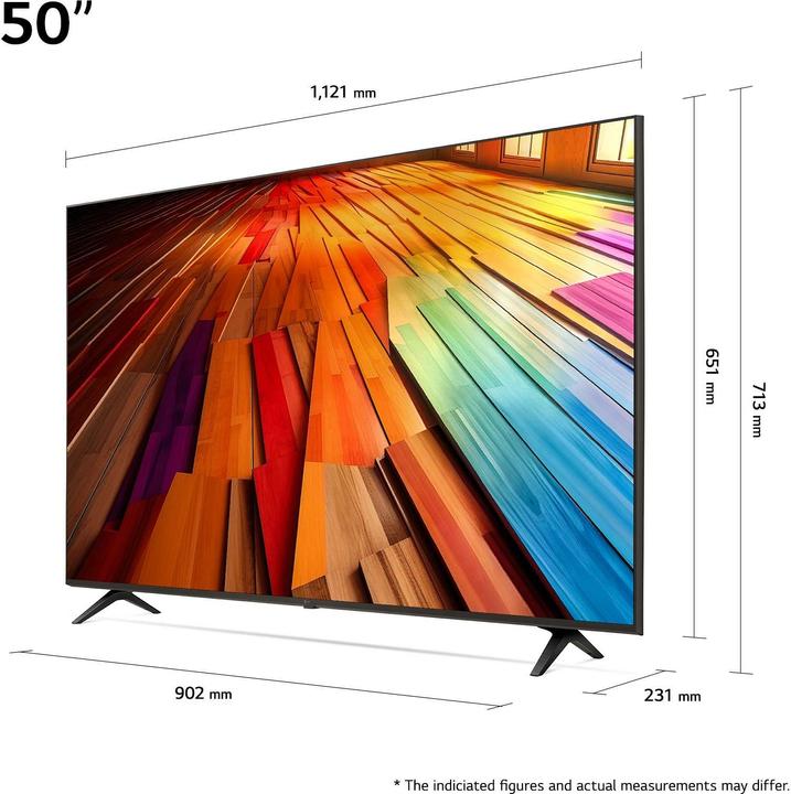 Actual product image LG 50UT80006 (50", UT80, LED, 4K, 2024)