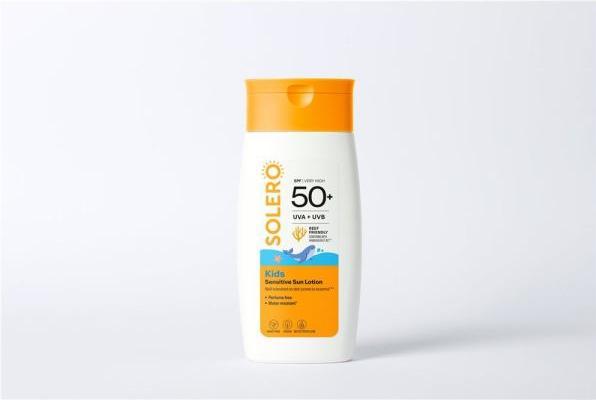 Solero Kids Sensit Sonnenlo SPF50+ 200ml (Sun lotion, SPF 50+, 200 ml)
