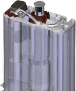 Image du produit Laufen Réservoir de chasse pour Compass - Réservoir de chasse en plastique pour Compass avec