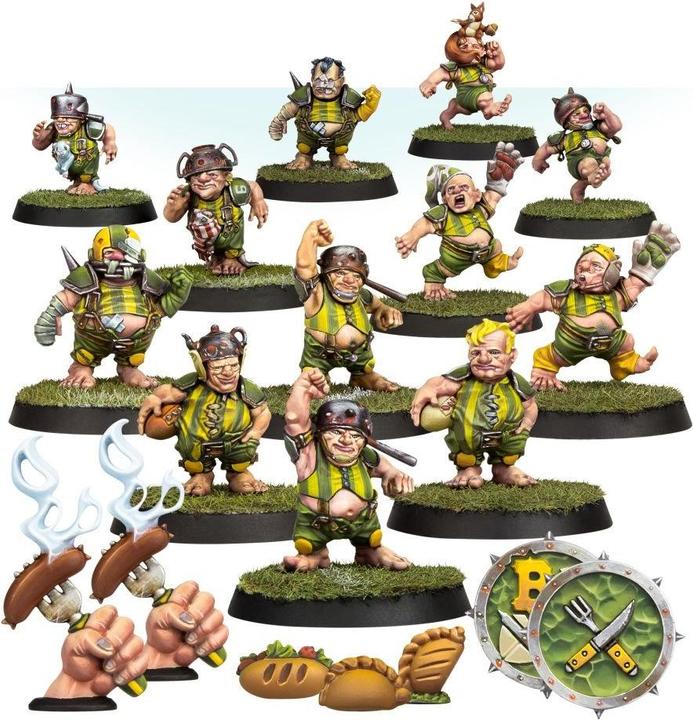 Games Workshop Blood Bowl - GreenField Grasshuggers (Matières plastiques)