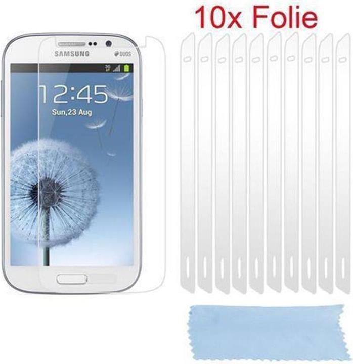 Actual product image Cadorabo 10x protective film (1 Piece, Samsung Galaxy Grand DuoS)