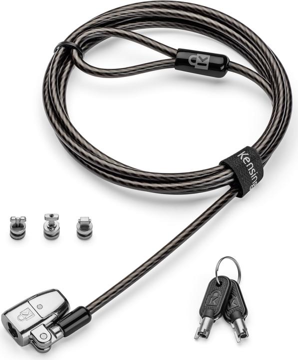 Actual product image Kensington ClickSafe 2.0 Uni. 3-in-1 laptop lock MasterKey