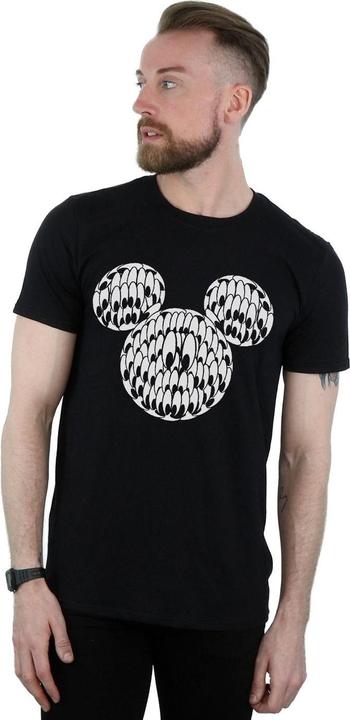 Actual product image Disney Mens Mickey Mouse Head Of Eyes T-Shirt (XXL)