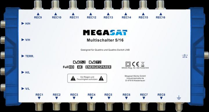 Actual product image Megasat Multiswitch 5/16 (Multi switch)
