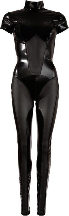 Actual product image Cottelli Collection Wetlook jumpsuit (L)