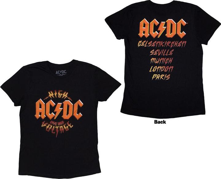 AC/DC High Voltage Dive Bar Back Print (Girlie)