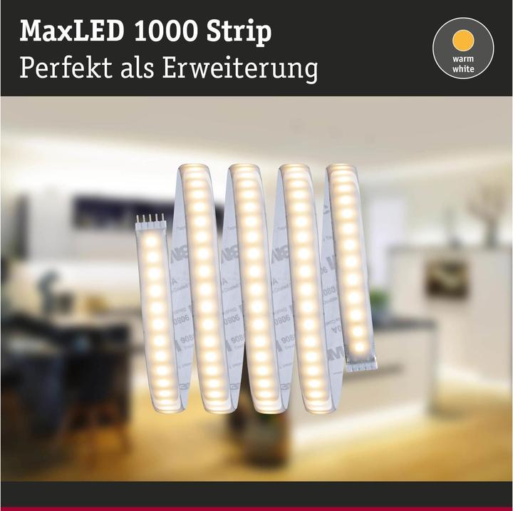 Produktbild Paulmann MaxLED 1000 Stripe (Warmweiss, 100 cm, Indoor)