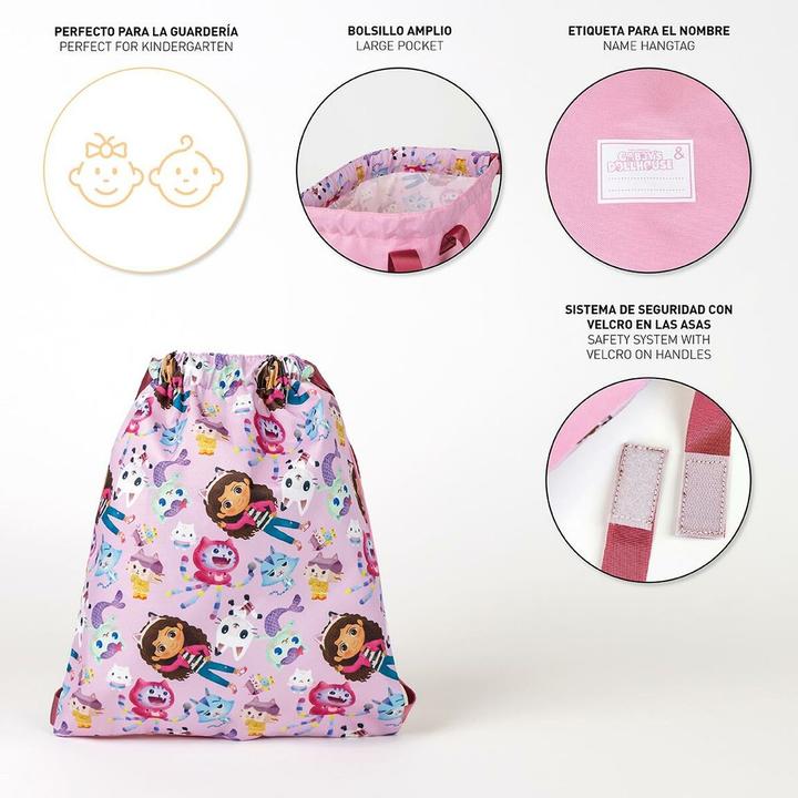 Immagine prodotto Gabby's Dollhouse Zaino per bambini Pink 27 x 33 cm