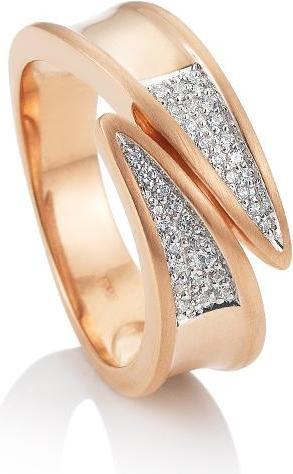 Image du produit Breuning BAGUE - BRILLE. 0,191 Ct. H/si (54, Or 750/18 K)