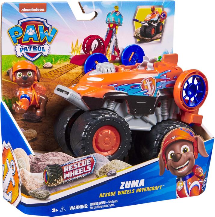 Actual product image Paw Patrol Rescue Wheels Zuma's Hovercraft