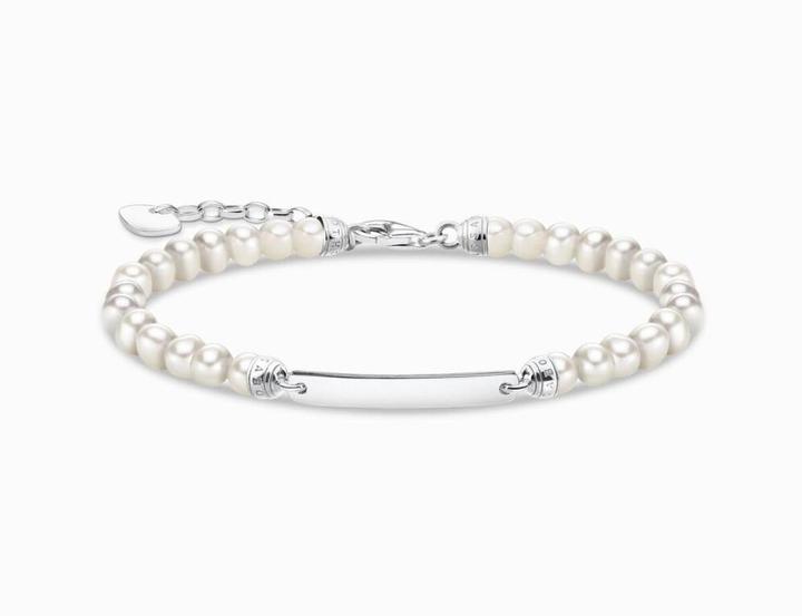 Produktbild Thomas Sabo Perlen Armband (19 cm, Silber 925)