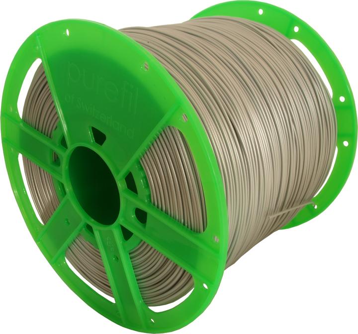 Produktbild Purefil FIlament (PLA, 1.75 mm, 2500 g, Silber)
