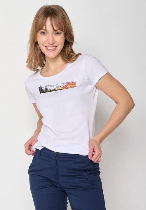 Produktbild Greenbomb Women's Nature Hike Mountains Loves T-Shirt (M)