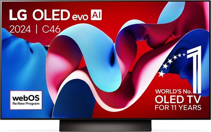 Actual product image LG OLED48C46LA evo 48 inch Smart TV UHD 4K (2024) (48", C4, OLED, 4K, 2024)