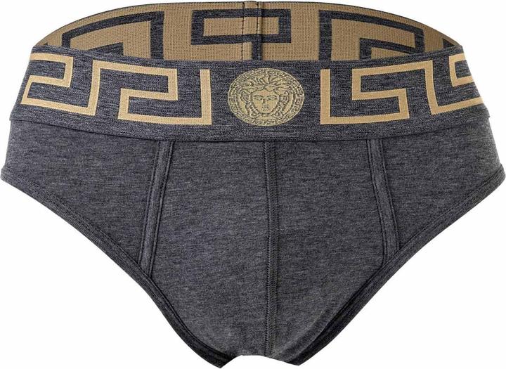 Immagine prodotto Versace Underpants Tri-Pack Slip Jersey Topeka Bi-Stretch Cotton Organic New Logo (XXL, confezione da 3)