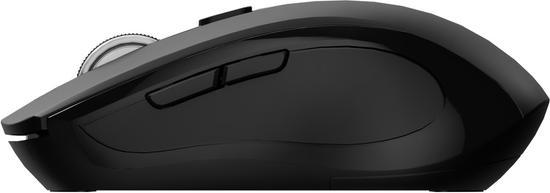 Produktbild C-Tech WLM-12BK/Ergonomick??/Optick??/Pro prav??ky/Bezdr??tov?? USB + Bluetooth/??ern?? (Kabellos)